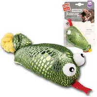 Cat Toy Vibrating Running Snake Green + Catnip
