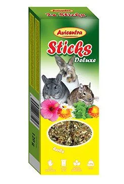 Avicentra tyčinky velký hlodavec bylinky Počet 2ks