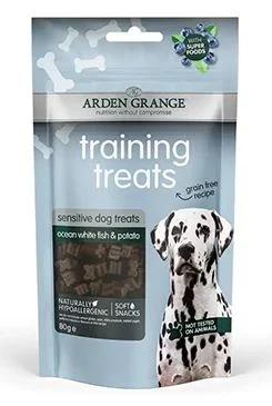 Training treats GF Sen.Oc.Wh.Fish&Pot. Gramáž 80g