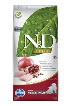 N&D PRIME DOG Puppy M L Chicken & Pomegranate Gramáž 12kg