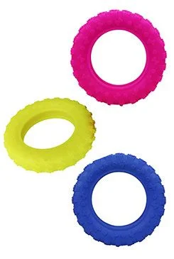 Dog Toy Floating Tyre Vanilla Large SP Rozměr 15cm