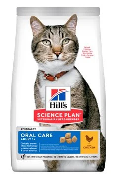 Hill's Fel. SP Oral Care Chicken Gramáž 1,5kg, Stáří Adult