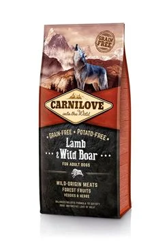 Carnilove Dog Lamb & Wild Boar for Gramáž 12kg, Stáří kočky Adult