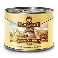 Wolfsblut Dog Wild Duck&Turkey konz Stáří Adult, Gramáž 395g