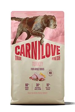 Carnilove Dog True Fresh Dry Turkey AllBreed Gramáž 4kg, Stáří Adult