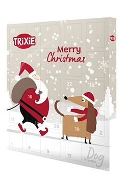 Calendario de Adviento para perros PREMIO con golosinas de carne TR