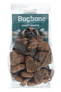 Snack para perros Sweethearts con insectos Gramáž 5g, Počet 24x7