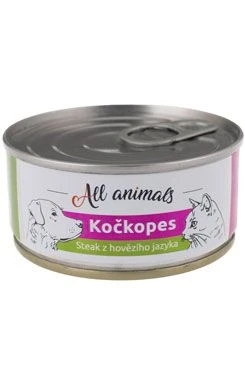 Cat & Dog can Beef Tongue Steak 100g