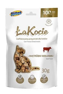Snack de hígado de ternera liofilizado para gatos Gramáž 30g