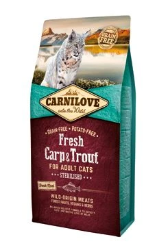 Cat Fresh Carp & Trout Sterilised Gramáž 6kg, Stáří kočky Dospělá