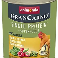 dog GRANCARNO can Superfoods chicken Gramáž 400g