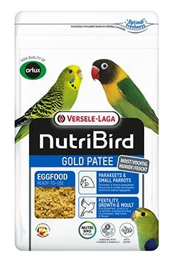 VL Nutribird Treats Gold Patee Periquitos y Pequeños Loros 1 kg
