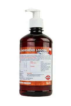 Aceite de salmón 100% para perros Objem 500ml