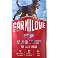Carnilove Dog Active Dry Salmon&Turkey SB Gramáž 1,5kg, Stáří Adult