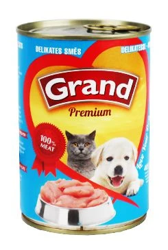 Lata para perro Premium Puppy mezcla delicatessen Gramáž 405g