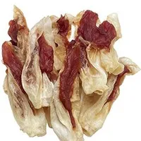 For Dogs and Cats Pochoutka Králičí ucho plněné kachním masem Gramáž 75g