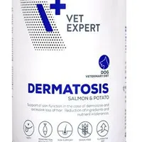 VD 4T Dermatosis Dog Salmon & Potato can Gramáž 200g