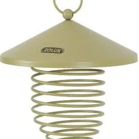 Comedero exterior SPIRALO para bolas de sebo, metal verde Rozměr 11cm