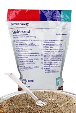 Kit de recogida de muestras de orina para gatos Hydrosand CVET 3x300g