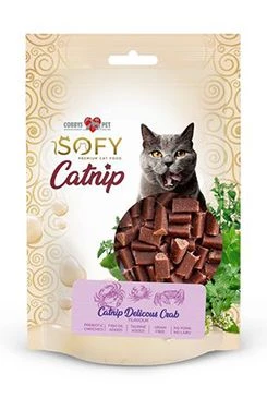 Snack para gatos SOFY Catnip Delicious Crab Gramáž 50g
