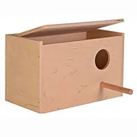 Nido de madera para periquitos 21x13x12cm TR