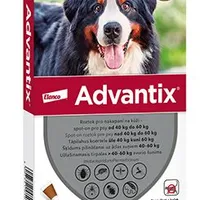 Advantix Spot on 1x6ml pro psy 40 Gramáž 60kg