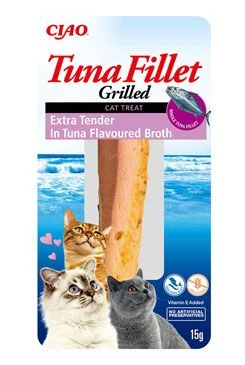 Cat Tuna Fillet Extra in Tuna Flavoured Broth 15g