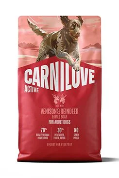 Carnilove Dog Active Dry Venis&Rein&Wild AdultAB Gramáž 4kg