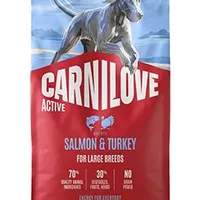 Carnilove Dog Active Dry Salmon&Turkey Gramáž 1,5kg, Stáří Adult