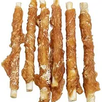 Pochoutka Tyčinka z buvolí kůže s kuřecím masem Gramáž 80g