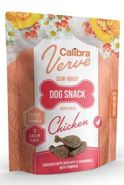 Dog Verve Semi Moist Snack Fresh Chicken Gramáž 150g