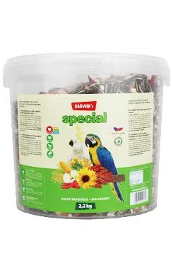 Darwin's Velký Papoušek Special vědro Gramáž 2,2kg