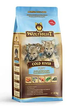 Wolfsblut Dog Puppy Cold River Gramáž 2kg