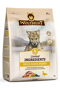 Dog Limited Ingred. Puppy Wild Duck Gramáž 1kg