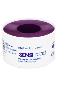 Náplast SENSIplast VitaHealth textilní bílá 2 5cmx 5m