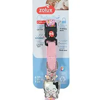 CHATOUILLE Cat Collar with Pendant, Pink