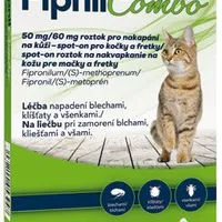 Fipnil Combo Cat 50 Spot on Gramáž 60mg, Objem 5ml, Počet 3x0