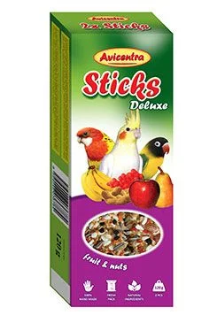 Barritas para loros pequeños fruta + nuez Počet 2ks