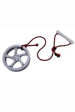 Dog Toy ALU Tug & Floating Disc Vanilla small SP