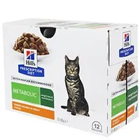 Hill's Fel. PD Metabolic Weight & Loss sobre 12x85g Stáří Adult