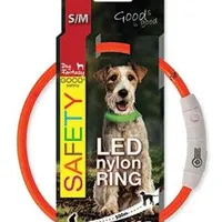 Collar luminoso USB naranja Počet 1ks, Rozměr 45cm