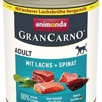 Animonda GRANCARNO konz. losos špenát Gramáž 400g, Stáří Adult