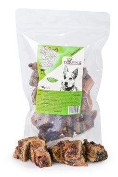 treat Beef Muzzle Cut into Pieces Gramáž 250g, Rozměr 5cm