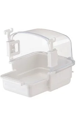 Bañera de plástico RIO 2 para periquitos y aves exóticas, mix de colores FP