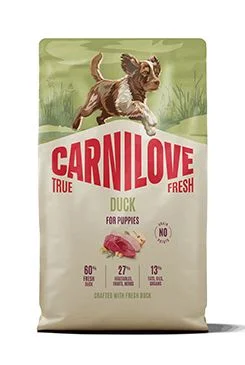 Carnilove Dog True Fresh Dry Duck Puppies Gramáž 4kg