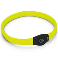 Visio Light LED USB Rechargeable Collar Yellow KAR Rozměr 65cm