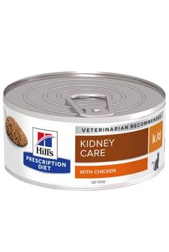 Hill's Fel. PD K D Kidney Care Chicken Can Gramáž 156g