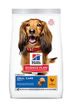 Hill's Can. SP Oral Care Medium Chicken Gramáž 12kg, Stáří Adult