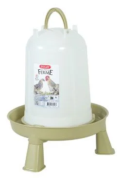 Bebedero para aves de pie verde Objem 5l