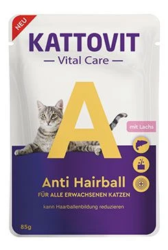 Cat Vital Care Anti Hairball losos kapsa Gramáž 85g